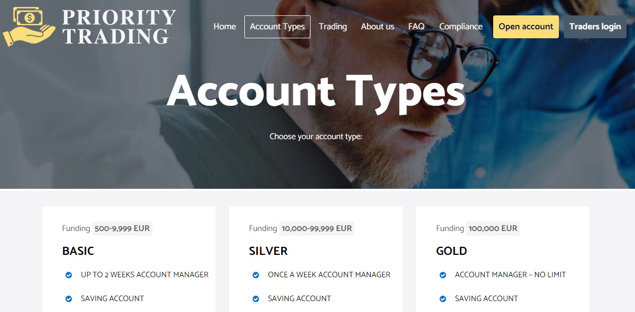 Priority Trading Accounts