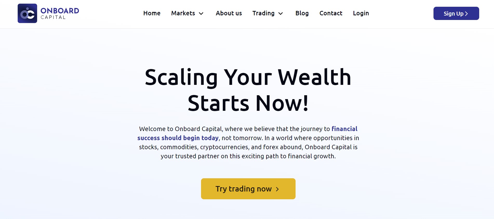 OnBoardCapital website